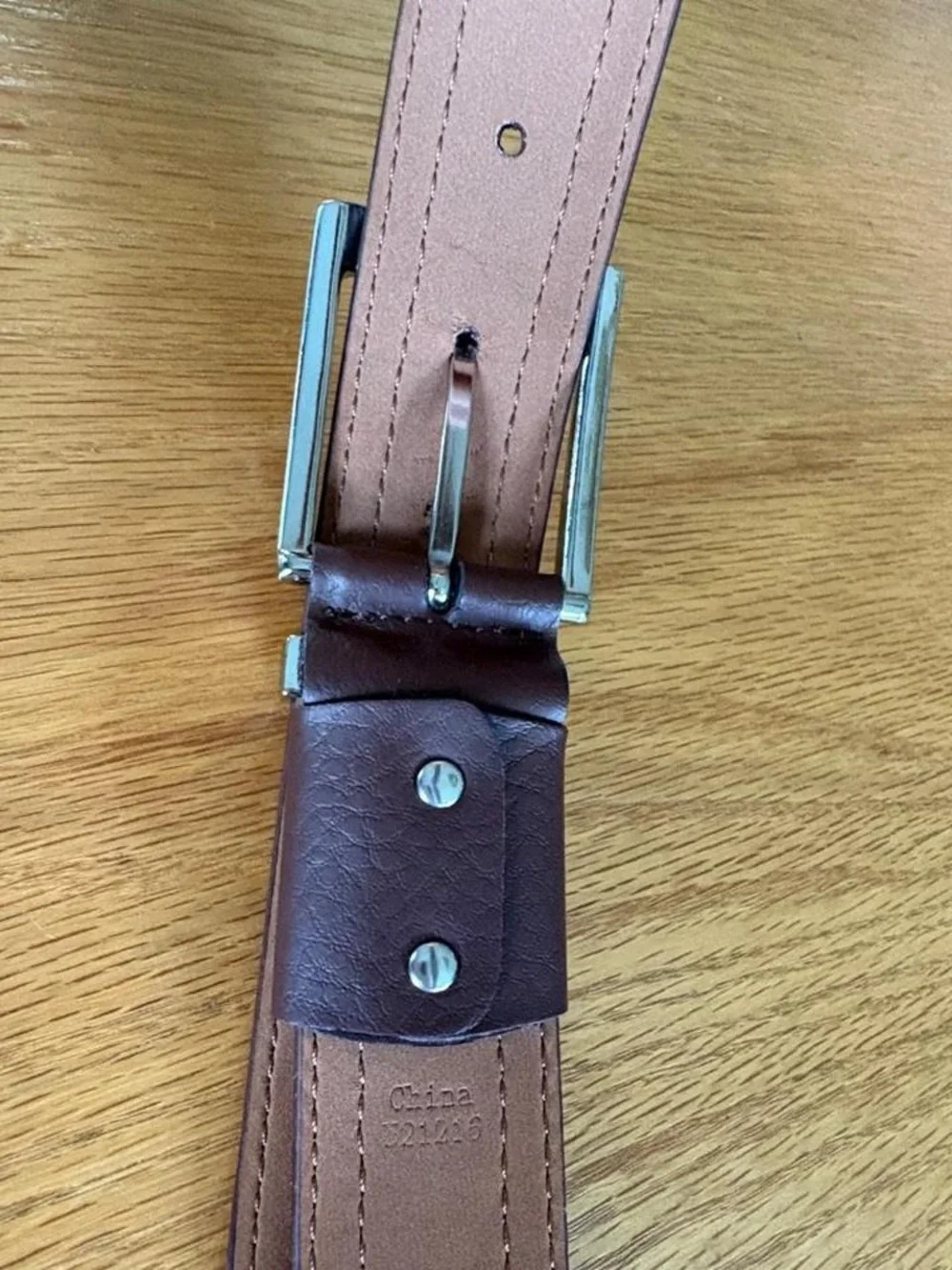 Nike G Flex Brown Leather Belt Sz 40 Golf Workwear Menswear Professional Classic